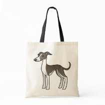 Cartoon Greyhound / Whippet / Italian Greyhound Bags