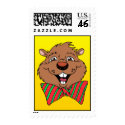Cartoon Groundhog stamp
