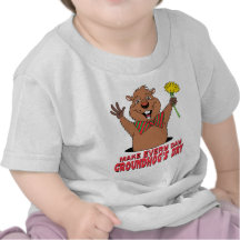 Cartoon Groundhog T Shirt