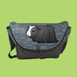 Cartoon Guinea Pig (long hair) Commuter Bags