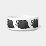 Cartoon Guinea Pig (long hair) Cat Food Bowl