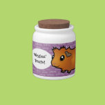 Cartoon Guinea Pig (scruffy) Candy Dishes