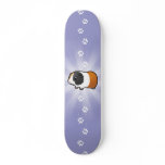 Cartoon Guinea Pig (smooth hair) Custom Skate Board