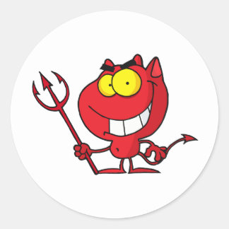 Cartoon Devils Stickers 