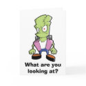 Cartoon Halloween Monster greeting card by Onno_Animation Cartoon Halloween Monster greeting card