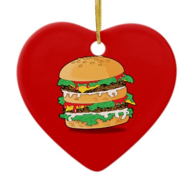 Cute Cartoon Hamburger