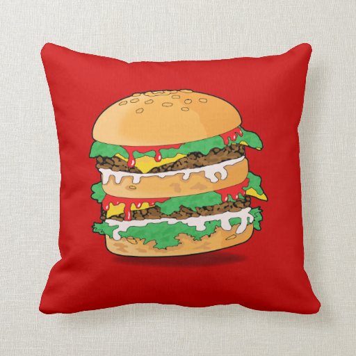 hamburger pillow target