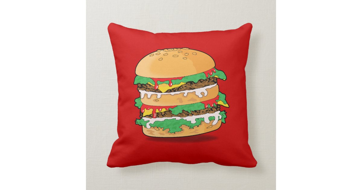 bmi merchandise hamburger pillow