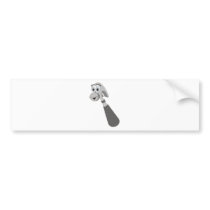 Cartoon Hammer Bumper Sticker