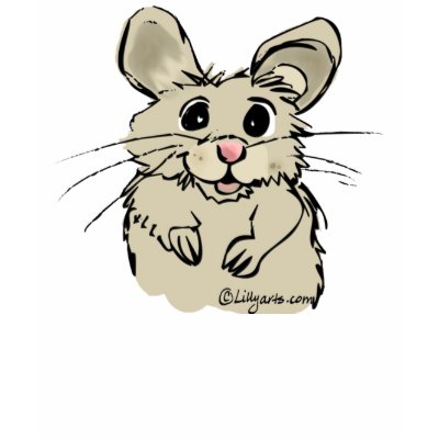 Cartoon Hamster Cute T-shirt