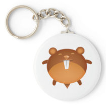 Cartoon Hamster Key Chains