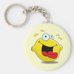 Cartoon Happy Lemon Keychain