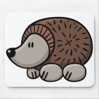Cartoon Hedgehog mousepad