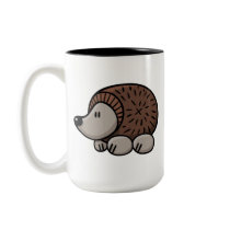 Cartoon Hedgehog mugs