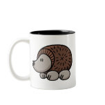 Cartoon Hedgehog Coffee Mug