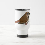 Birdorable Hermit Thrush Travel / Commuter Mug