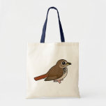 Birdorable Hermit Thrush Budget Tote