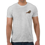 Birdorable Hermit Thrush Burnout Fitted T-Shirt