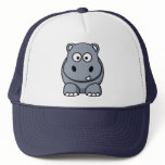 Cartoon Hippo Cap hats