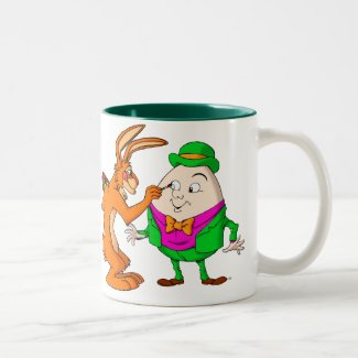 Cartoon Humpty Dumpty mug mug