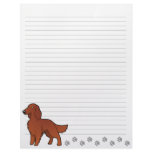 Cartoon Irish / English / Gordon / R&amp;W Setter Letterhead Template