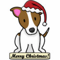 Cartoon Jack Russell Terrier Christmas Ornament photo sculptures by MenagerieMayhem Cartoon Jack Russell Terrier Christmas Ornament photo sculptures