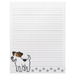 Cartoon Jack Russell Terrier Letterhead