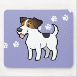 Cartoon Jack Russell Terrier Mouse Pads