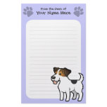 Cartoon Jack Russell Terrier Stationery Paper