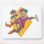 Cartoon Jester mousepad