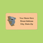 Cartoon Koala Address Label
