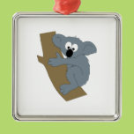 Cartoon Koala Christmas Tree Ornaments