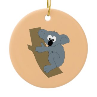 Cartoon Koala ornament