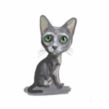 Cartoon Korat Cut Outs