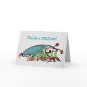 Cartoon Krill Thank You Card
