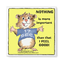 Cartoon Law Of Attraction Abrahamster Magnet by zooogle Cartoon Law Of Attraction Abrahamster Magnet