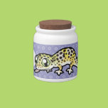 Cartoon Leopard Gecko Candy Dishes