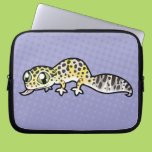 Cartoon Leopard Gecko Laptop Computer Sleeves