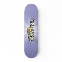Cartoon Leopard Gecko Skateboard Deck