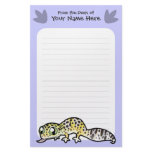 Cartoon Leopard Gecko Stationery