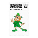 Cartoon Leprechaun postage