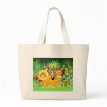 Cartoon Liger and Friends custom bag