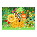 Cartoon Liger and Friends poster posters by Lioness_Graphics Cartoon Liger and Friends poster posters