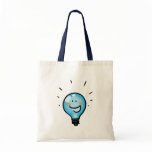 Cartoon light bulb character bags