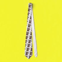 Cartoon Lil'Tiger tie (tiled) by Lioness_Graphics Cartoon Lil'Tiger tie (tiled)
