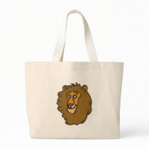 Cartoon Lion Head bags by nassosvakalis Cartoon Lion Head bags
