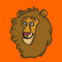 Cartoon Lion Head t-shirts