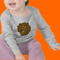 Cartoon Lion Head t-shirts