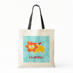 Cartoon Lion Kid Cute Custom Gift Tote Bag