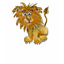 Cartoon Lion T-Shirt, and Apparel gifts by zooogle Cartoon Lion T-Shirt, and Apparel gifts